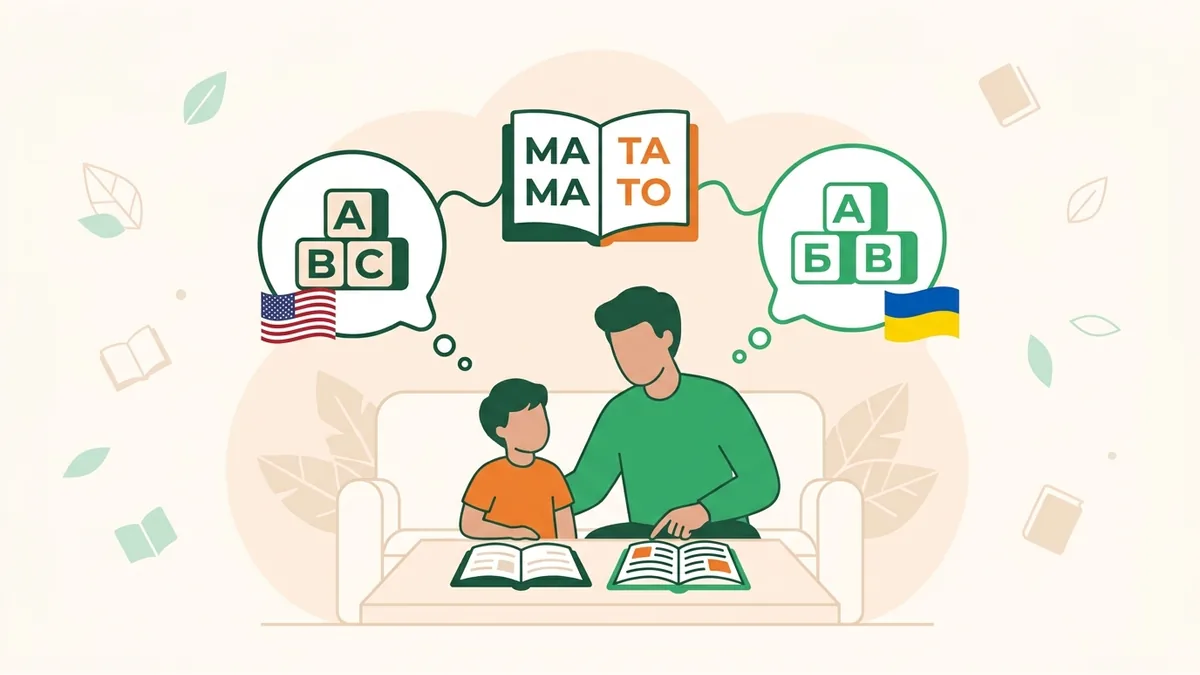 Читання по складах українською, якщо дитина читає латиницею