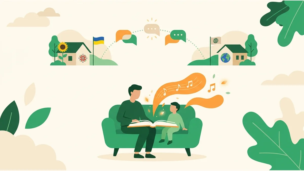 Казки українською для дитини за кордоном: як читати, щоб заговорила