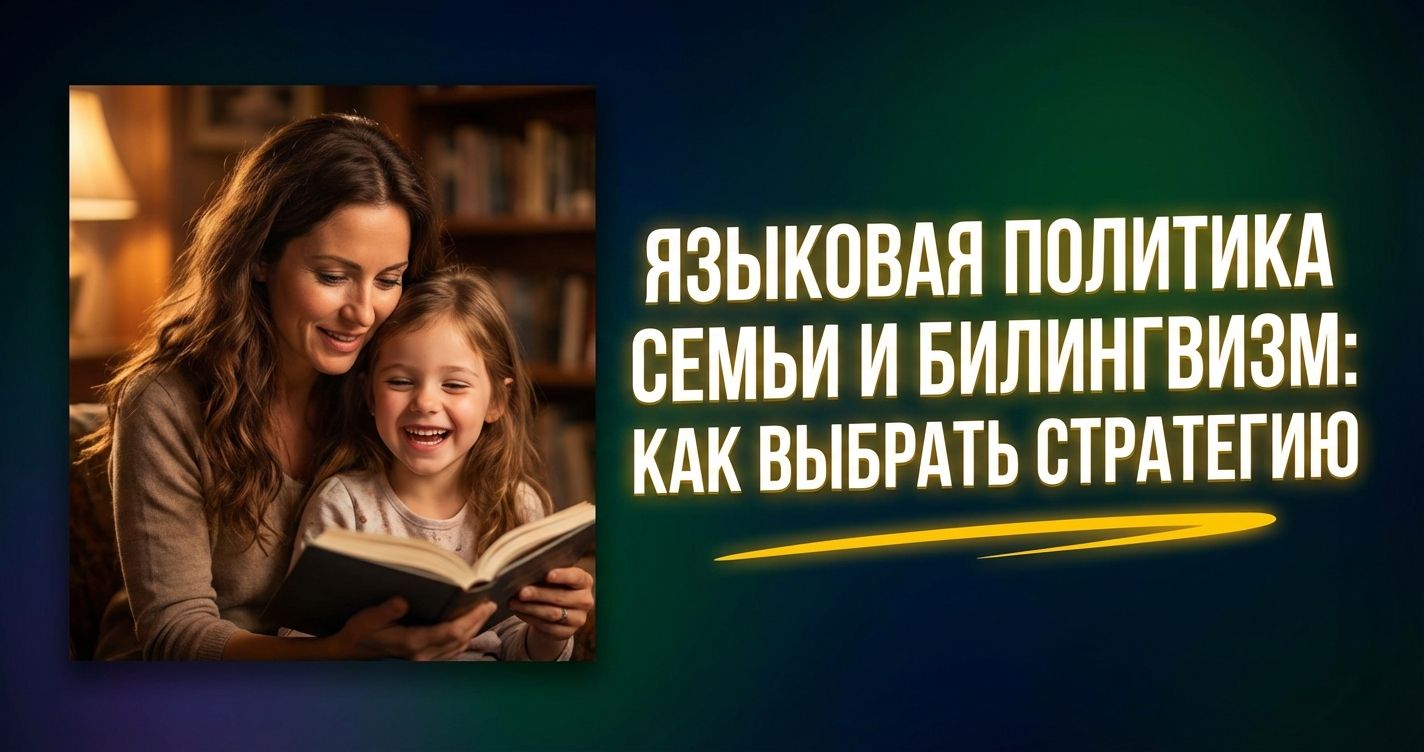Cover: Языковая политика семьи и билингвизм: как выбрать стратегию