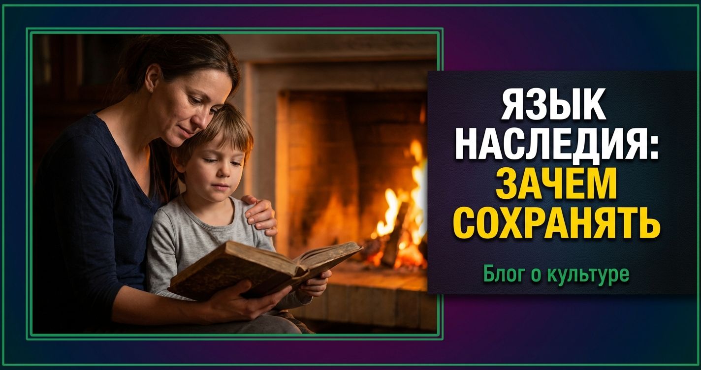 Cover: Язык наследия: зачем сохранять