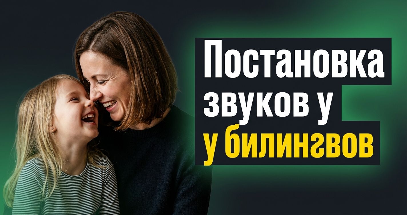 Cover: Постановка звуков у билингвов