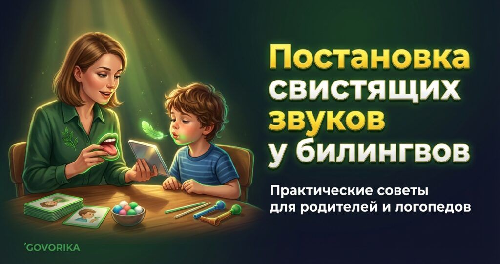 Постановка свистящих звуков у билингвов — GOVORIKA